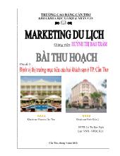 Định vị thị trường mục tiêu của 2 khách sạn ở TP.Cần Thơ