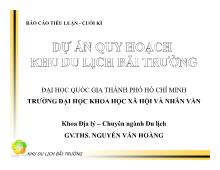 Dự án quy hoạch khu du lịch bãi trường