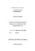 Luận văn Xây dựng cổng thông tin điện tử tỉnh Quảng Nam theo kiến trúc hướng dịch vụ soa