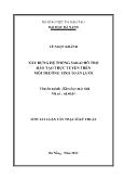 Luận văn Xây dựng hệ thống sakai hỗ trợ đào tạo trực tuyến trên môi trường tính toán lưới