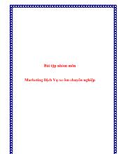 Marketing dịch vụ xe ôm chuyên nghiệp