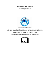 Mô hình nuôi tôm sú sạch thương phẩm tại công ty TNHH MTV Trúc Anh
