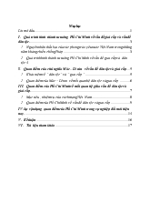 Quá trình hình thành tư tưởng Hồ Chí Minh về vấn đề giai cấp và vấn đề dân tộc