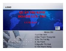 Quản trị kinh doanh lưu trú quản trị kinh doanh lưu trú
