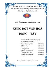 Xung đột văn hoá Đông – Tây