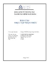 Báo cáo Thực tập nhận thức tại Công ty TNHH Bê tông Lafarge Việt Nam