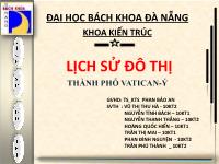 Lịch sử đô thị thành phố Vatican - Ý