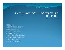 Lý luận quy hoạch đô thị của Lecorbusier