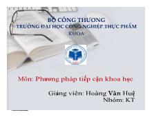 Phương pháp tiếp cận khoa học