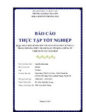 Đề tài Nhận diện rủi ro đối với ngân hàng phát hành l/c trong phương thức thanh toán tín dụng chứng từ và đề xuất các giải pháp