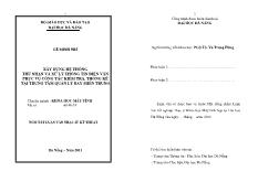 Luận văn Xây dựng hệ thống thu nhận và xử lý thông tin điện văn phục vụ công tác kiểm tra, thống kê tại trung tâm quản lý bay Miền Trung