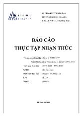 Tình hình hoạt động tại Công ty TNHH MTV xuất khẩu lao động thương mại và du lịch Sovilaco