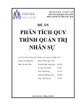 Đề án Phân tích quy trình quản trị nhân sự công ty cổ phần VNG