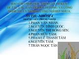 Đề tài Các vấn đề môi trường và công nghệ xử lý ngành công nghiệp nhựa