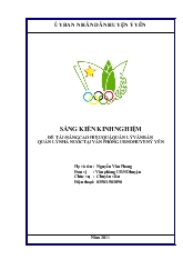 Đề tài Nâng cao hiệu quả quản lý văn bản quản lý nhà nước tại văn phòng UBND huyện Ý Yên