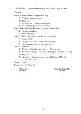 Đồ án Thiết kế quy trình công nghệ gia công trục răng