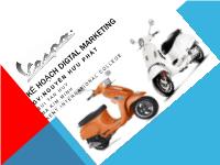 Kế hoạch Digital Marketing Vespa