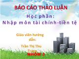 Nhập môn tài chính-Tiền tệ