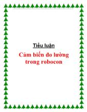 Tiểu luận Cảm biến đo lường trong robocon