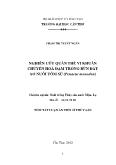 Luận văn Tóm tắt Nghiên cứu quần thể vi khuẩn chuyển hóa đạm trong bùn đáy ao nuôi tôm sú (Penaeus monodon)