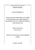 Luận văn Tóm tắt Vận dụng phương pháp giá dựa trên cơ sở hoạt động ABC cho ngành may - Trường hợp công ty cổ phần may Trường Giang - Quảng Nam