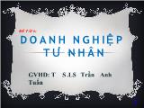 Đề tài Doanh nghiệp tư nhân