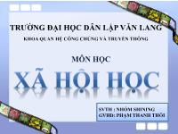 Đề tài Đời sống của công nhân nhập cư tại các khu công nghiệp
