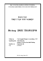 Đề tài IPSEC TRONG IPV6