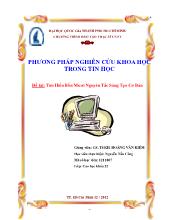 Đề tài Tìm hiểu bốn mươi nguyên tắc sáng tạo cơ bản