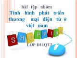 Đề tài Tình hình phát triển thương mại điện tử ở Việt Nam