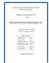 Đề tài Tồng quan về ngân hàng quốc tế