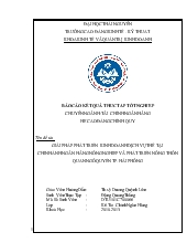 Giải pháp phát triển kinh doanh dịch vụ thẻ tại chi nhánh ngân hàng nông nghiệp và phát triển nông thôn quận Ngô Quyền, Thành phố Hải Phòng