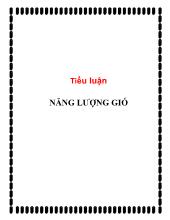 Tiểu luận Năng lượng gió