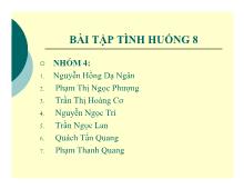 Bài tập tình huống Một ý kiến cho rằng xung đột chỉ làm giảm năng suất. Đúng hay sai? Vì sao? Hãy nêu một số chiến lược giải quyết xung đột giữa các nhóm trong tổ chức