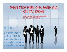 Bài thuyết trình Phân tích hiệu quả đánh giá kpi tại sfone