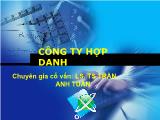 Đề tài Công ty hợp danh