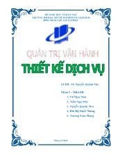 Đề tài Phân tích quá trình thiết kế một sản phẩm d ịch vụ thực tế t ại Việt Nam thông qua sự kiện “Panas onic Office Beauty”