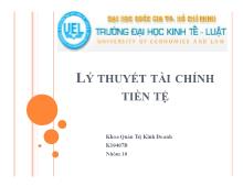 Thuyết trình Công ty tài chính, công ty bảo hiểm