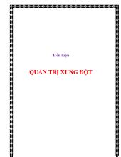 Tiểu luận Quản trị xung đột