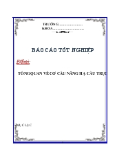 Báo cáo Tổng quan về cơ cấu nâng hạ cầu trục