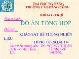 Đồ án Khảo sát hệ thống nhiên liệu động cơ 2kd-Ftv