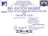 Đồ án Thiết kế mô hình hệ thống phanh abs cho xe du lịch
