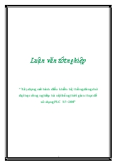 Luận văn Xây dựng mô hình điều khiển hệ thống dòng chữ đại học công nghiêp hà nội bằng thời gian thực đế sử dụng PLC S7-200
