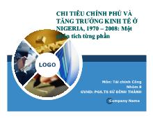 Bài thuyết trình Lúa gạo là một trong những cây lương thực chính của thế giới. Đặc biệt với các nước châu Á đây là lương thực chính để tạo ra các sản phẩm thiết yếu phục vụ đời sống. Chính lý do trên lúa gạo có vai trò lớn trong quá trình xóa đói giảm ngh