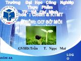 Bài thuyết trình Quá trình trung hòa trao đổi ion nước thải ổn định hóa nước