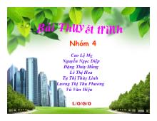 Bài thuyết trình Thực tiễn, vai trò của thực tiễn đối với nhận thức
