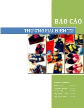Báo cáo Áp dụng thương mại điện tử và truyền thông qua mạng cho shop giày RIO – vốn đang kinh doanh offline
