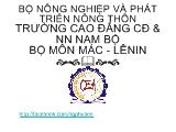 Báo cáo Chỉ thị công việc khẩn cấp bây giờ 5 – 11 - 1946