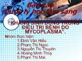 Báo cáo Kháng sinh dùng trong điều trị bệnh do mycoplasma