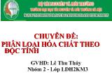 Chuyên đề Phân loại hóa chất theo độc tính